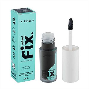 SOMBRA LÍQUIDA VELVET FIX BLACK VZ130 VIZZELA