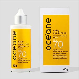 PROTETOR SOLAR  FACIAL DAILY SUNSCREEN FPS 70 40G OCÉANE