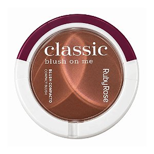 BLUSH COMPACTO ON ME CLASSIC BARE EMOTION HB-M11-8 RUBY ROSE