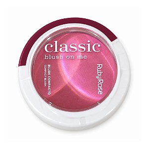 BLUSH COMPACTO ON ME CLASSIC MOODY ROSE HB-M11-6 RUBY ROSE
