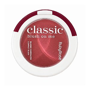 BLUSH COMPACTO ON ME CLASSIC RED DENIAL HB-M11-10 RUBY ROSE