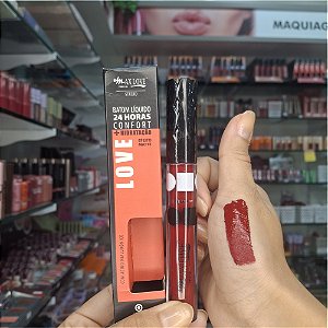 BATOM LÍQUIDO 24H CONFORT MATTE COR 734 4ML MAX LOVE