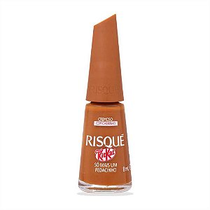 ESMALTE CREMOSO KITKAT SÓ MAIS UM PEDACINHO RISQUÉ