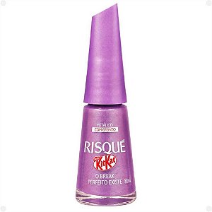 ESMALTE METÁLICO KITKAT O BREAK PERFEITO EXISTE RISQUÉ