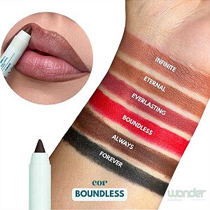 LÁPIS LABIAL WONDER TIMELESS BOUNDLESS HB-6701-4 RUBY ROSE