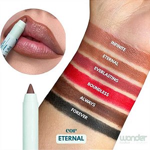 LÁPIS LABIAL WONDER TIMELESS ETERNAL HB-6701-2 RUBY ROSE