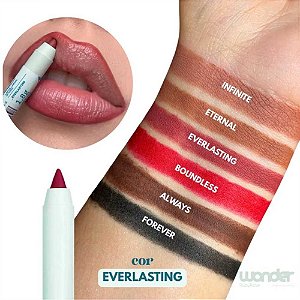 LÁPIS LABIAL WONDER TIMELESS EVERLASTING HB-6701-3 RUBY ROSE