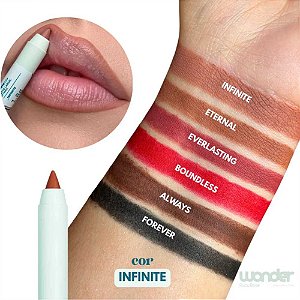 LÁPIS LABIAL WONDER TIMELESS INFINITE HB-6701-1 RUBY ROSE