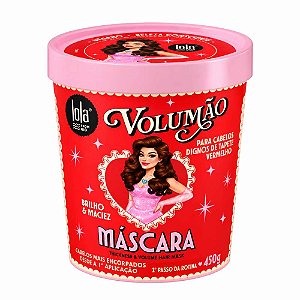 MÁSCARA VOLUMÃO BRILHO E MACIEZ 450G LOLA