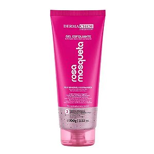 GEL ESFOLIANTE ROSA MOSQUETA COM ÍONS 100G 6223 DERMACHEM