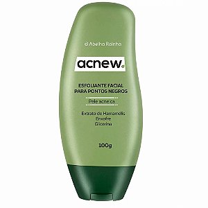 ACNEW ESFOLIANTE FACIAL PARA PONTOS NEGROS 100G ABELHA RAINHA