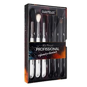 KIT PINCEÍS ESFUMAR E ILUMINAR WB500 MACRILAN
