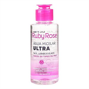 ÁGUA MICELAR 120ML HB-300N RUBY ROSE