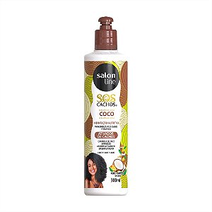 ATIVADOR DE CACHOS SOS CACHOS COCO 300ML SALON LINE