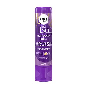 CONDICIONADOR MEU LISO MATIZADOR 300ML 95193 SALON LINE