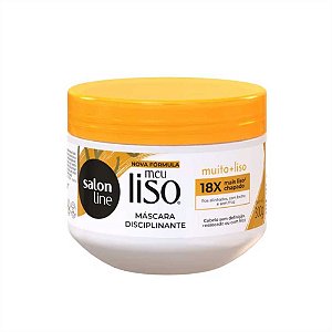 MÁSCARA HIDRATAÇÃO MEU LISO MUITO+LISO 300G 95241 SALON LINE