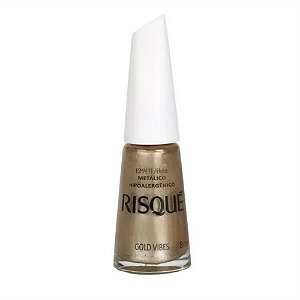 ESMALTE METÁLICO GOLD VIBES RISQUÉ