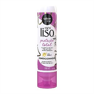 CONDICIONADOR MEU LISO PROTEÇÃO TOTAL 300ML SALON LINE