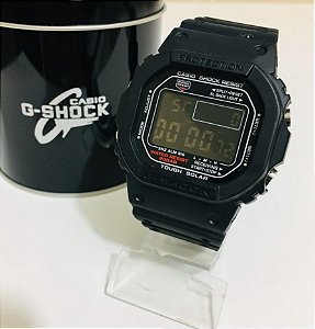 G- Shock DW 5600 Preto + Vedação