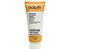 MASCARA DE ARGILA NEGRA 100G - PORAN