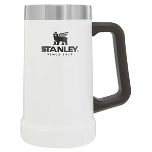 Caneca Térmica de Cerveja Stanley Branco - 0,709L