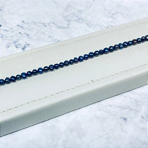 Pulseira Pedra Natural Banhada a Ouro - P621