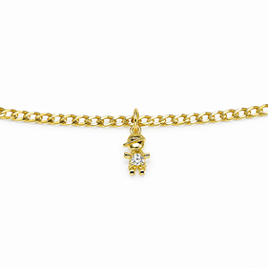 Pulseira Banhada a Ouro - P709