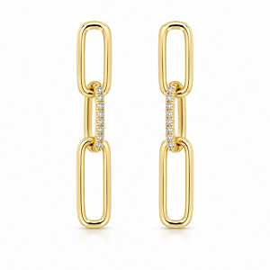 Brinco Banhado a Ouro - BR3042