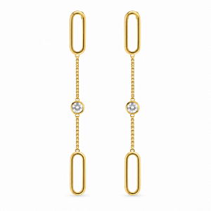 Brinco Banhado a Ouro - BR3199