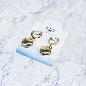 Argola Banhada a Ouro - BR3292