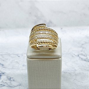 Anel Banhado a Ouro - AN357