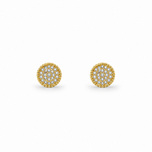 Brinco Banhado a Ouro - BR3571