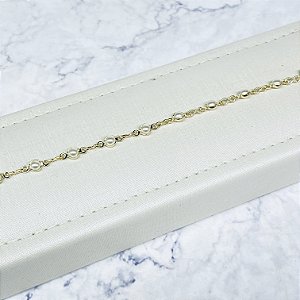Pulseira Infantil Banhada a Ouro - P1015