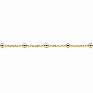 Pulseira Infantil Banhada a Ouro - P1037