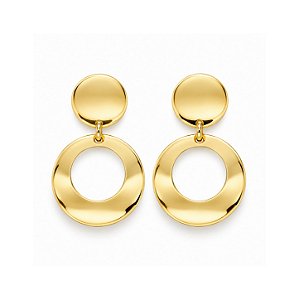 Brinco Banhado a Ouro - BR3729