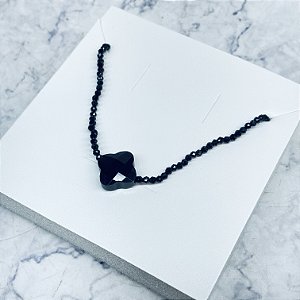 Gargantilha Pedra Natural Banhada a Ouro - GARG1606