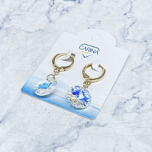 Argola Banhada a Ouro - BR3860