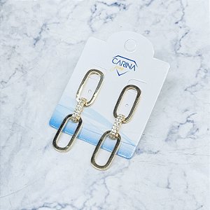 Brinco Banhado a Ouro - BR3967