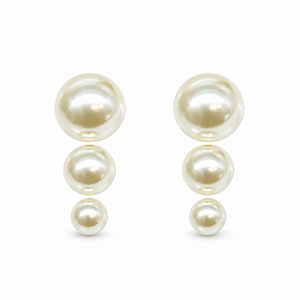 Trio Brincos Banhado a Ouro - BR4067