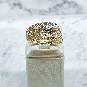 Anel Banhado a Ouro - AN453