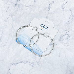 Argola Prata - BR4145