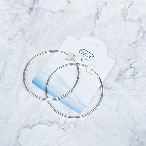 Argola Prata - BR4146