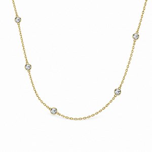 Gargantilha/Choker Banhada a Ouro - GARG1710