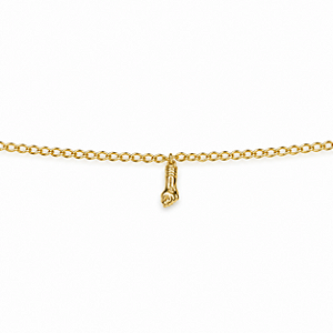 Pulseira Infantil Banhada a Ouro - P1149