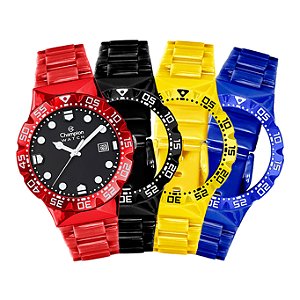 Relógio Champion Watch Troca Pulseiras Analógico CP31001A