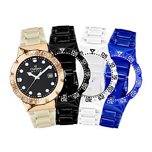 Relógio Champion Watch Troca Pulseiras Analógico CP31001H