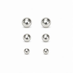 Trio Brincos Prata - 49459
