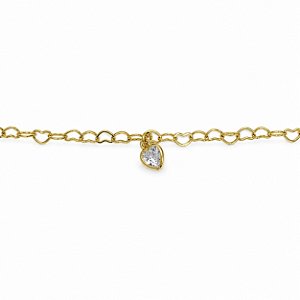 Pulseira Infantil Banhada a Ouro - 48701