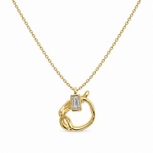 Gargantilha Banhada a Ouro - 49004