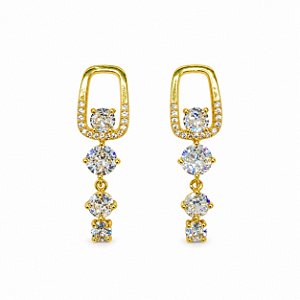 Brinco Banhado a Ouro - 48960